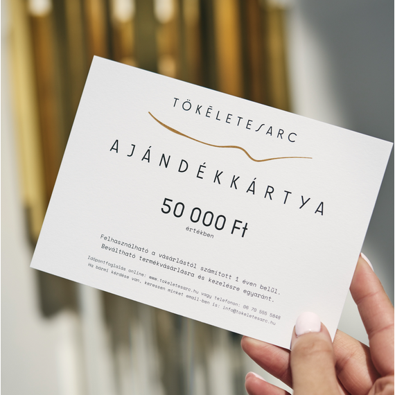 Ajándékkártya - 50 000 Ft értékben